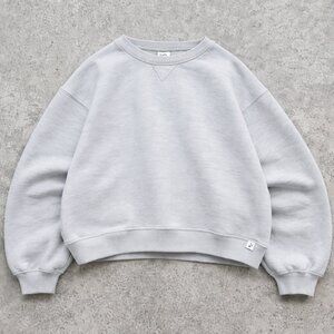 AKIMBO Club Light Grey Crewneck Sweater XL